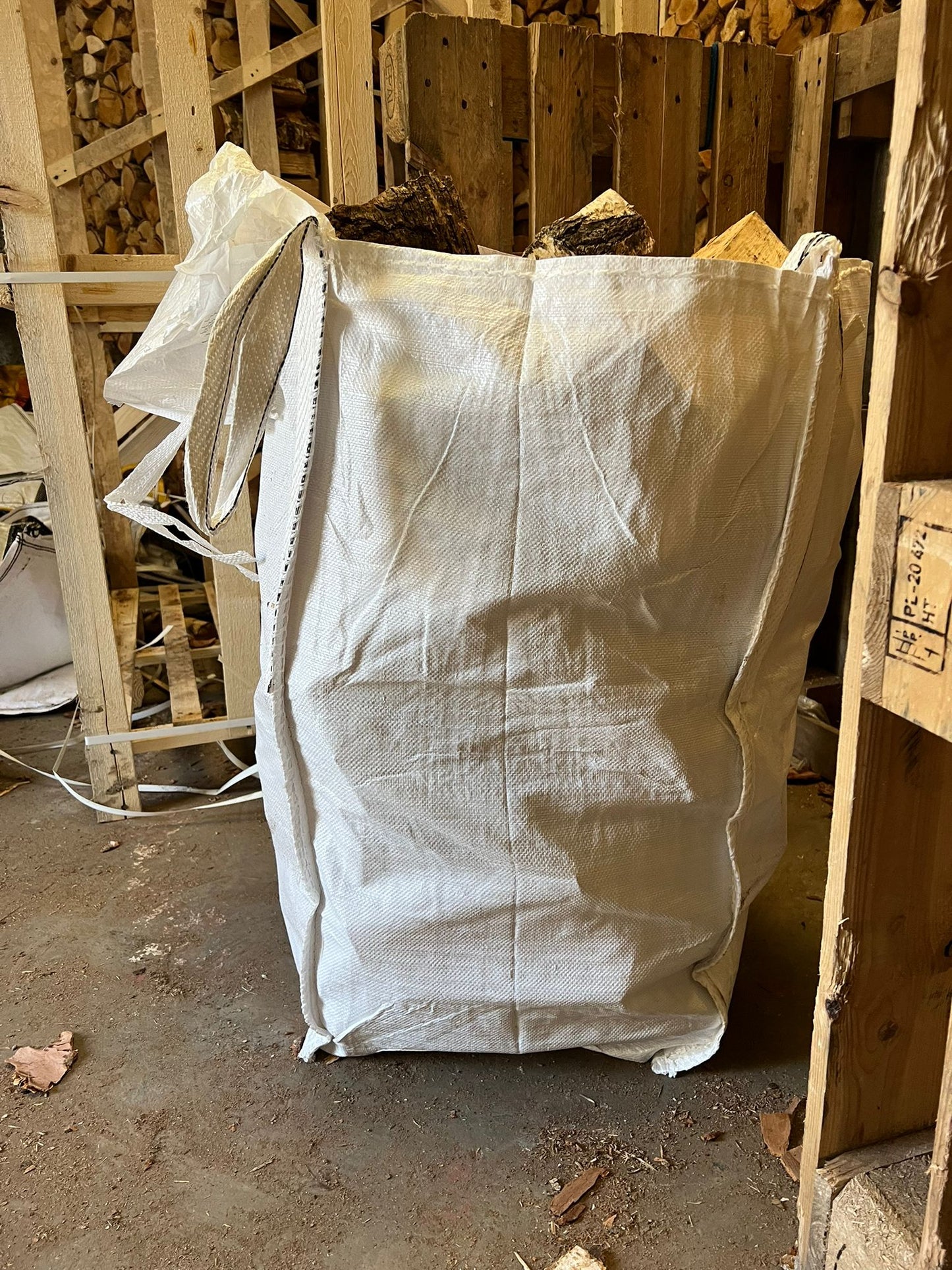 Barrow Bag of Kiln Dried Birch Logs